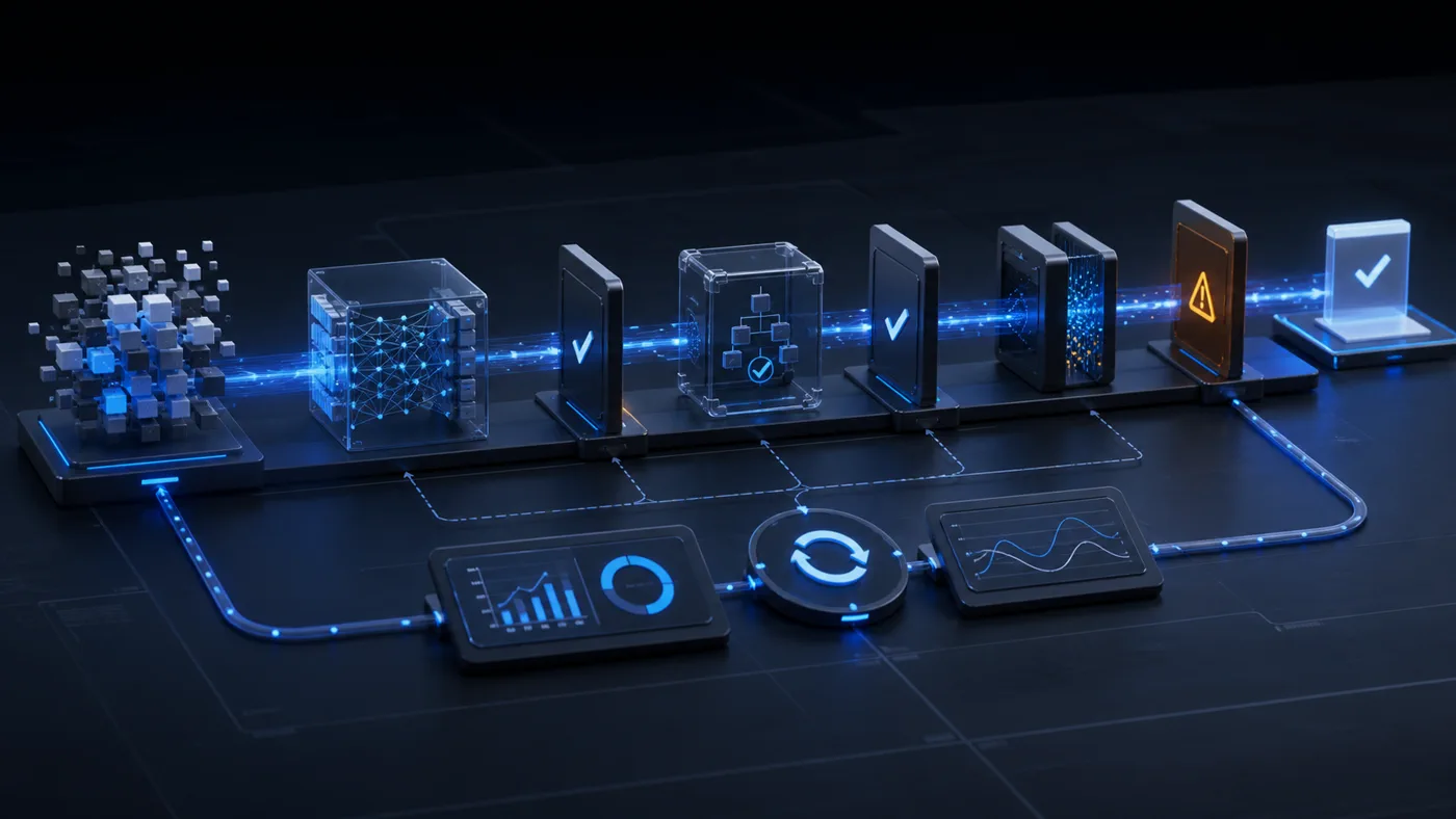 Reliable production LLM workflow architecture
